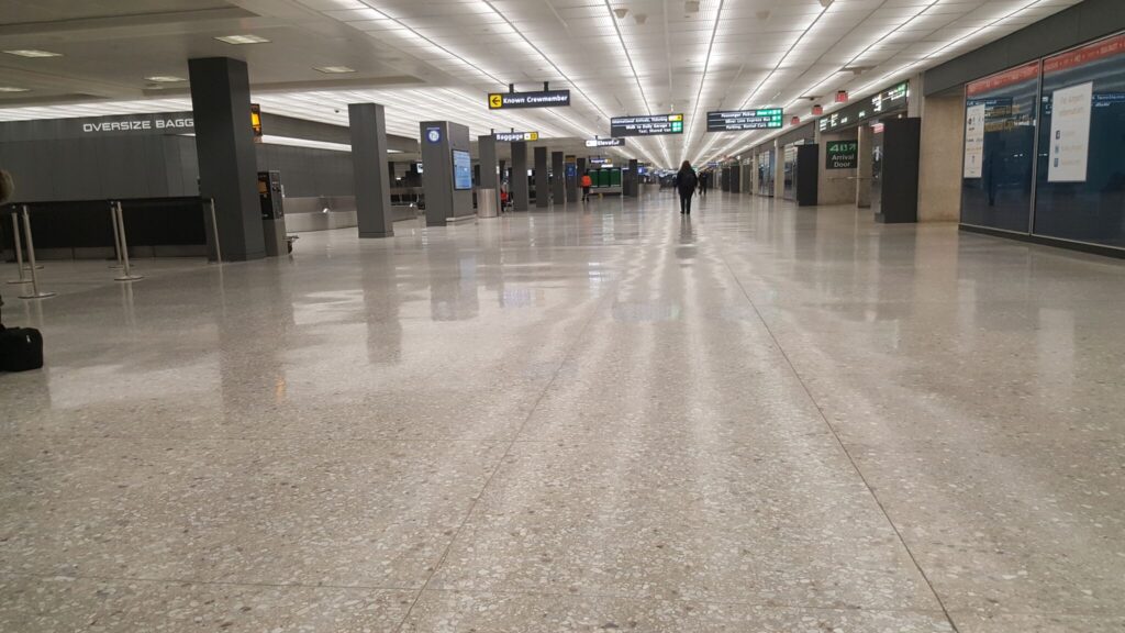 ProFloor PX100 – Diamond polished concrete floor with exposed aggregate finish