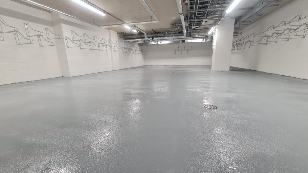 Basement Utility and Plant Rooms Resin Floors