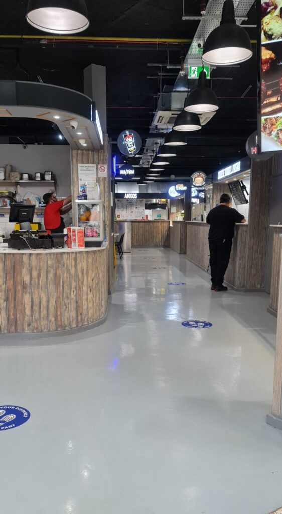 Decorative Resin Floor in 5 Continents – Stratford Shopping Centre