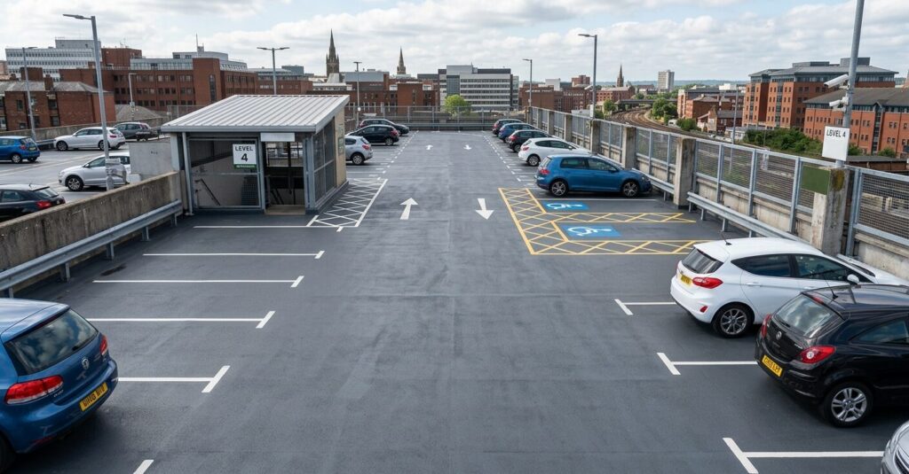 external car park resin