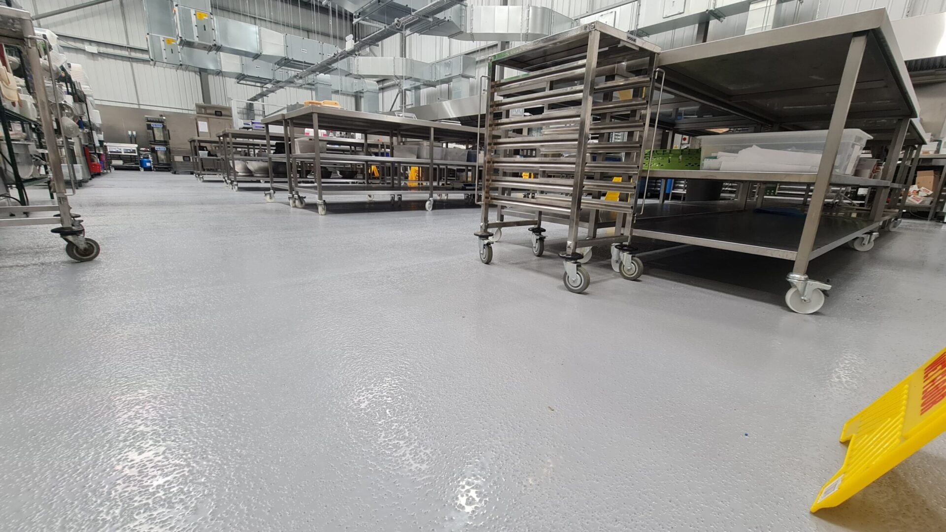 Resin Floor for Commercial Kitchen in West London