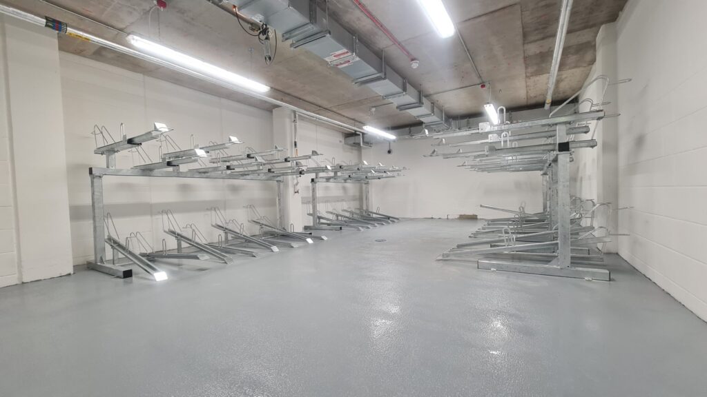 Anti slip Resin Floor for Basement Utility & Plant Rooms in King’s Cross with Midgard JRL