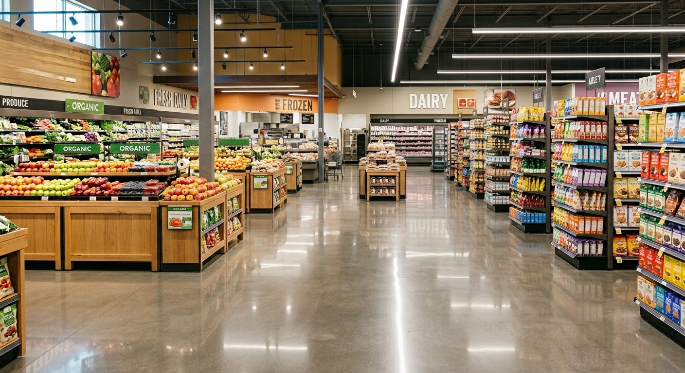 Polished Concrete Your Home Warehouses and Commercial Spaces - Professional Flooring